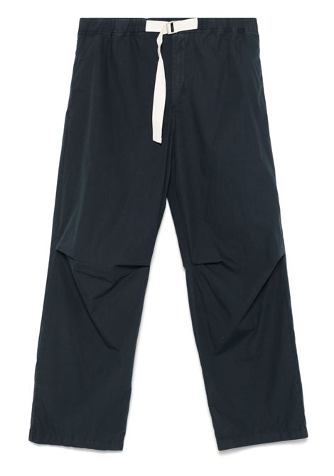 Blue straight trousers Emporio armani - men